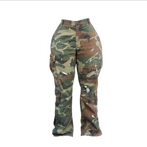 Vintage Camo Flare Pant